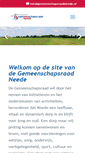 Mobile Screenshot of gemeenschapsraadneede.nl